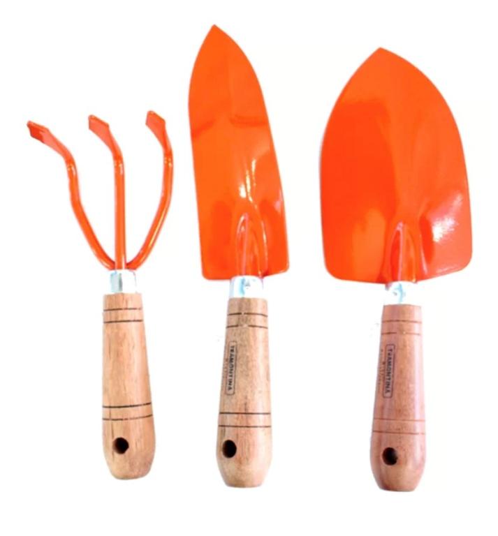 KIT JARDIM 3 PECAS TRAMONTINA 1UND