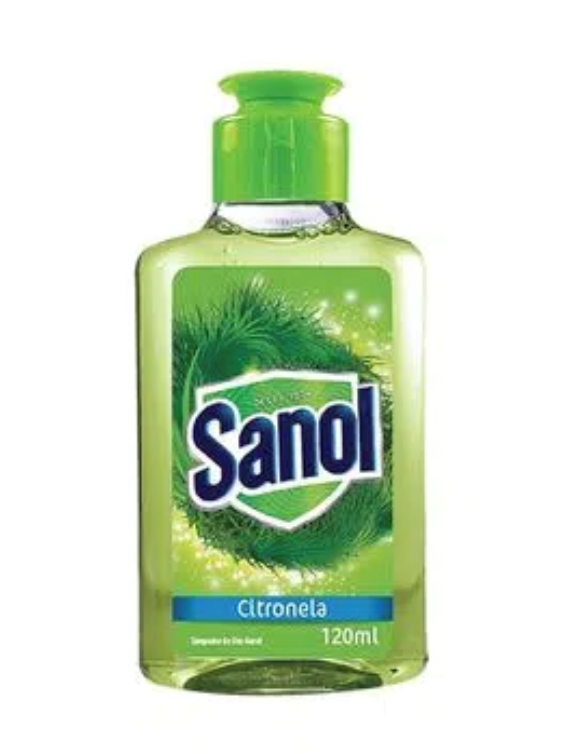 LIMPADOR SANOL CITRONELA 120ML