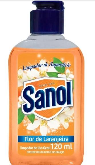 LIMPADOR SANOL FLOR LARANJEIRA 120ML