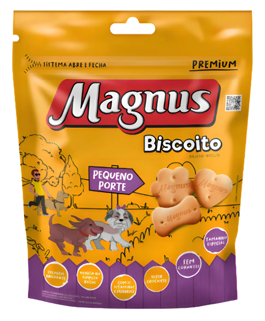 MAGNUS BISCOITO PEQUENO PORTE 400GR
