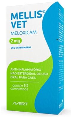 MELLIS VET CAES 2 MG 10COMP (MELOXICAM)