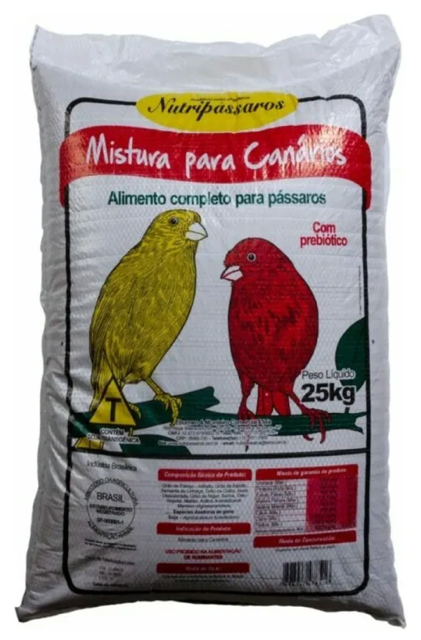 MISTURA CANARIO MEL 25 KG