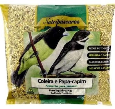 MISTURA COLEIRA PAPA CAPIM 500GR