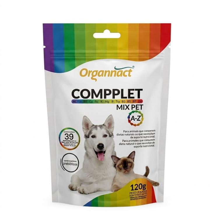 ORGANACT COMPPLET MIX PET A/Z 120GR