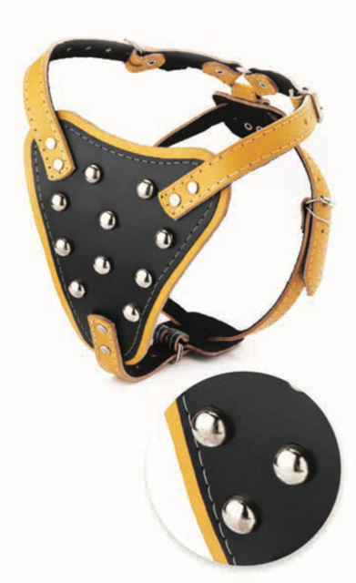 PEITORAL COURO BUFALO COM PINO