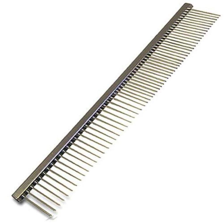 PENTE ACO CROMADO 61DENTES 18X3CM 1UND