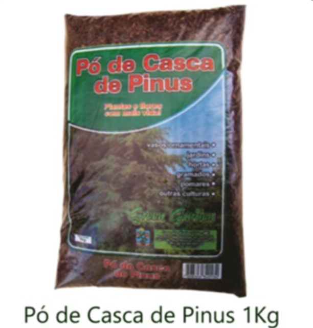 PO DE CASCA DE PINUS 1 KG