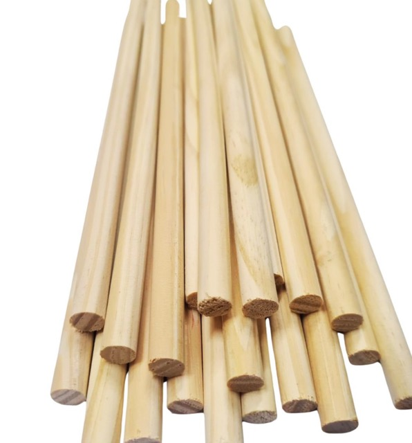 POLEIRO MADEIRA 9.5MM 1 MT