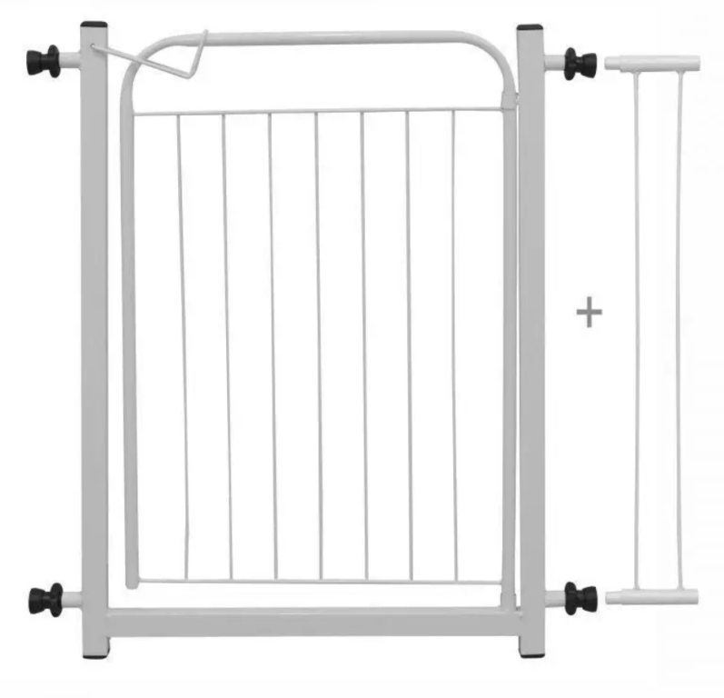 PORTAO DE PROTECAO BRANCO COM EXTENSOR