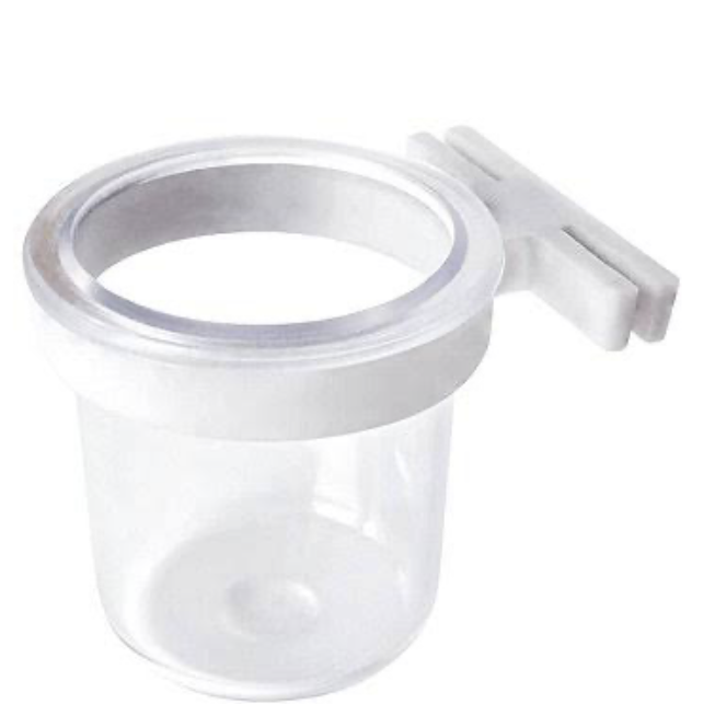 PORTA VITAMINA ACRIL COM SUPORTE PEQUENO 1UND