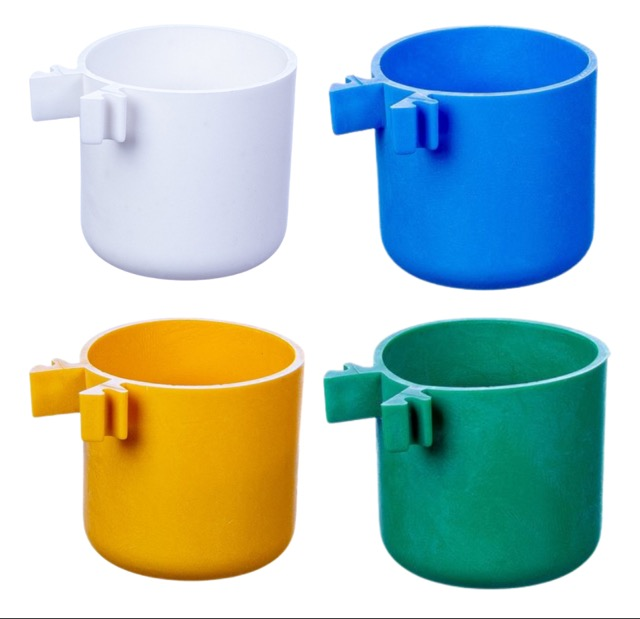 PORTA VITAMINA REDONDO COLORIDO 1UND