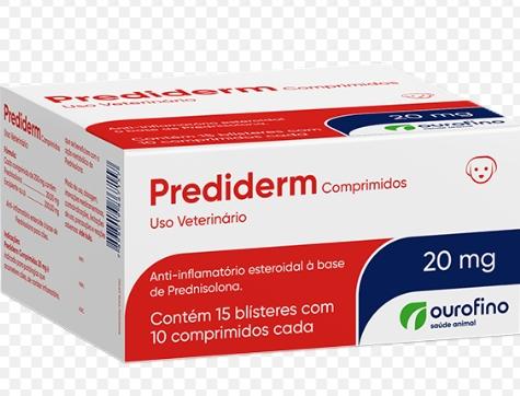 PREDIDERM 20MG CARTELA 10COMPRIMIDOS