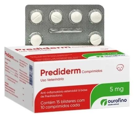 PREDIDERM 5MG CARTELA 10COMPRIMIDOS