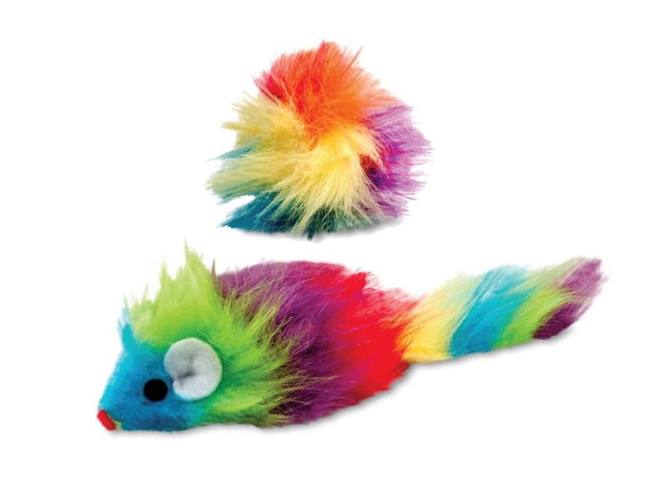 RATINHO PELUCIA COLORIDO 1UND