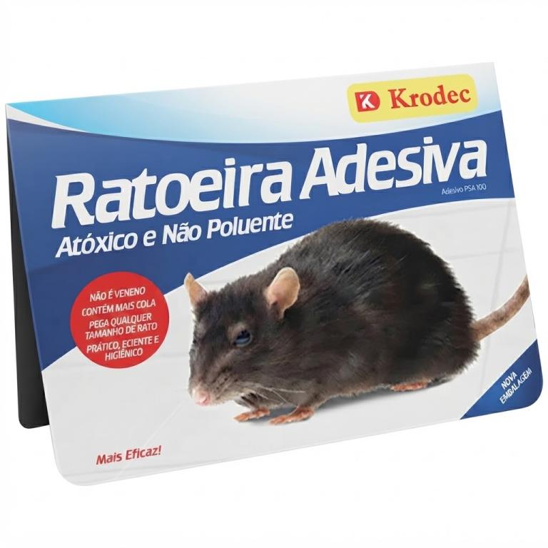 RATOEIRA ADESIVA PEGA RATO KRODEC 1UND