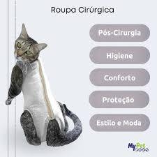 ROUPA CIRURGICA GATO N 1 28/31 CM