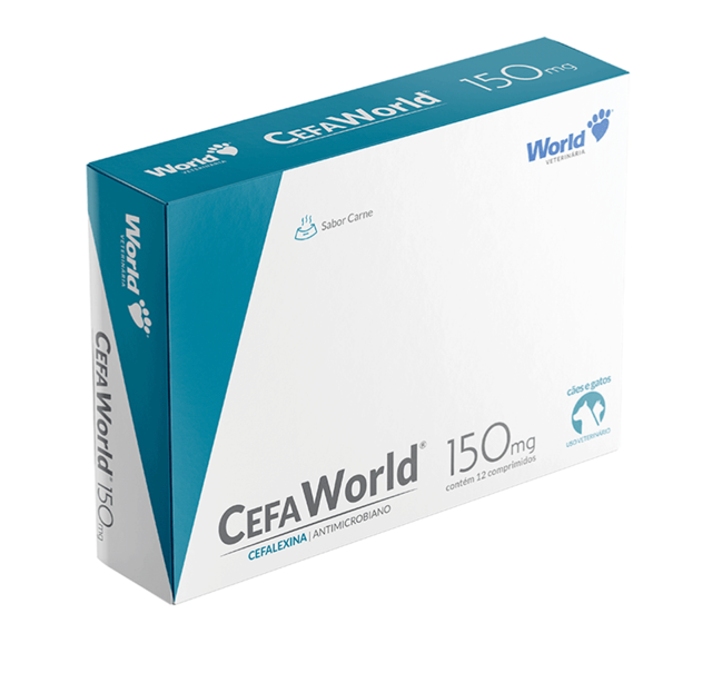 CEFAWORLD 150MG CARTUCHO 12COMPRIMIDOS