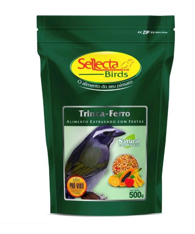 SELECTA TRINCA FERRO COM FRUTAS 500GR
