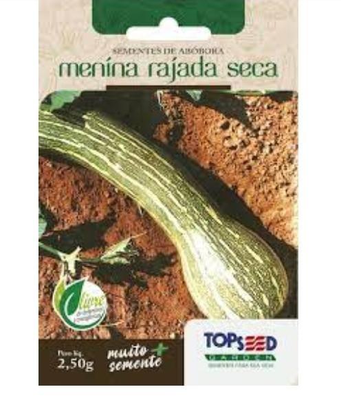 SEMENTE ABOBORA MENINA RAJADA