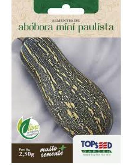 SEMENTE ABOBORA MINI PAULISTA