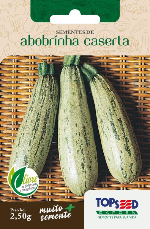 SEMENTE ABOBRINHA CASERTA TS 40 DIAS MARCO A OUTUBRO