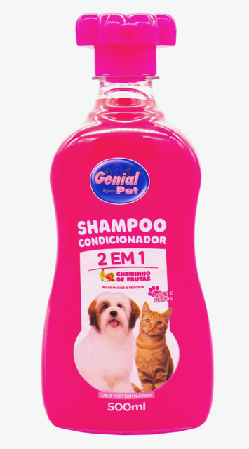 SHAMPOO GENIAL 2X1 500 ML