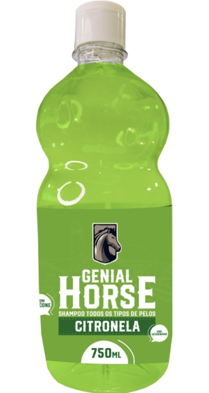 SHAMPOO GENIAL CAVALO CITRONELA 750ML