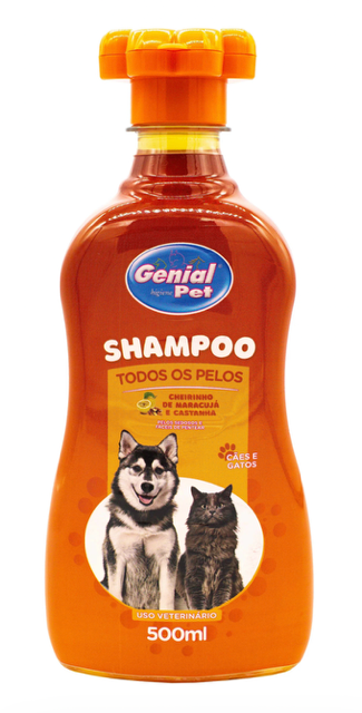 SHAMPOO GENIAL MARACUJA CASTANHA 500ML