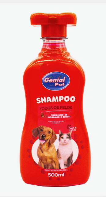 SHAMPOO GENIAL MORANGO BURITI 500ML
