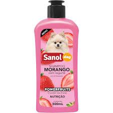 SHAMPOO MORANGO COM IOGURTE SANOL DOG 500ML
