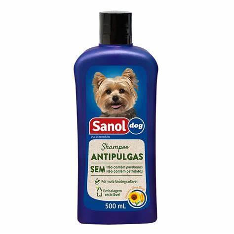 SHAMPOO SANOL ANT PULGAS 500 ML
