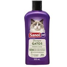 SHAMPOO SANOL VET GATOS 500MG