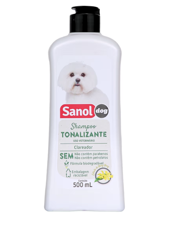 SHAMP SANOL TONAL PELOS CLAROS 500M