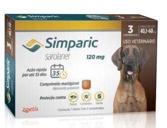SIMPARIC MARROM 40.1 A 60KG 120MG 1COMPIMIDO