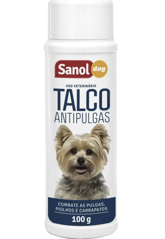 TALCO SANOL DOG ANTIPULGAS 100GR