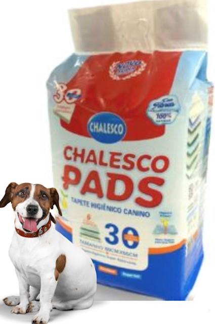 TAPETE HIGIENICO CHALESCO PADS 30UND 60X55CM