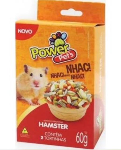 TORTINHA HAMSTER 60GR 2UND
