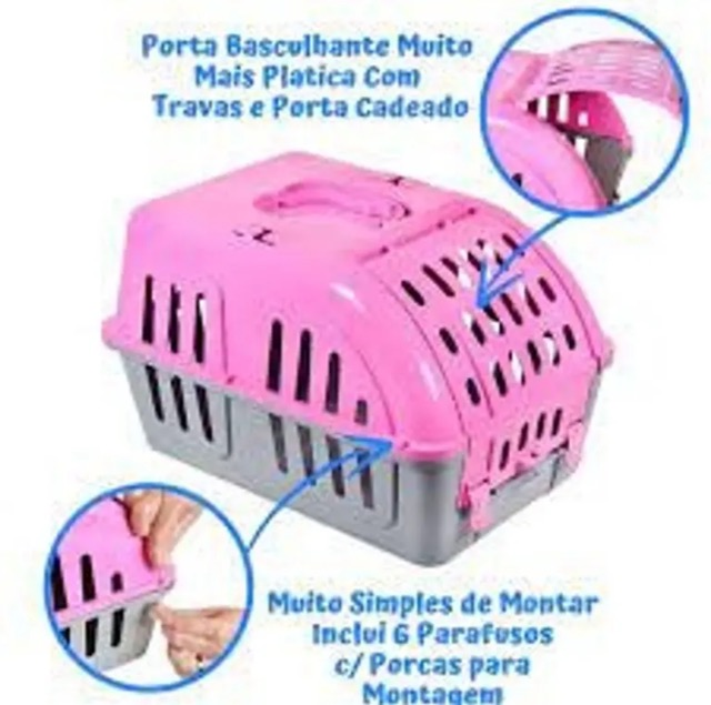 TRANSPORTE FOUR PLASTC ROSA N 1