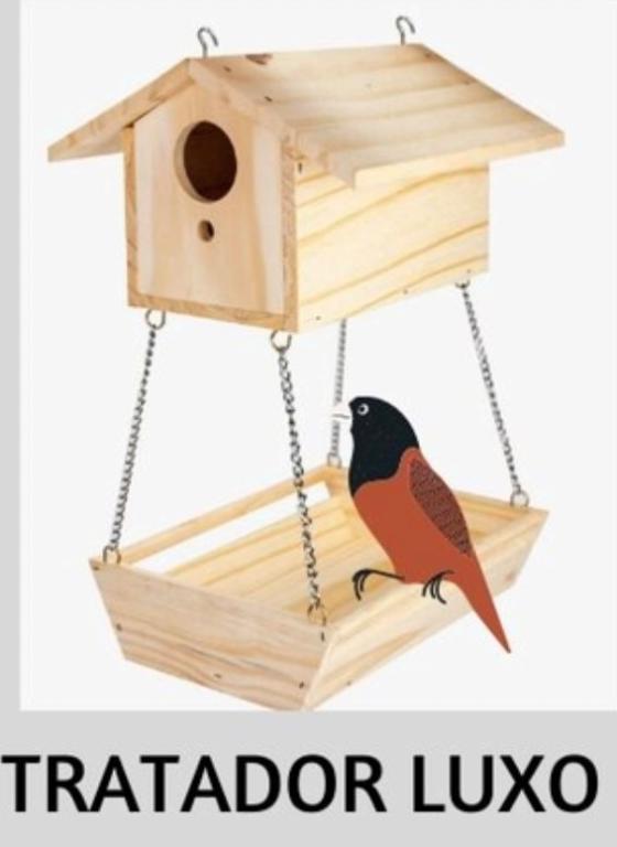 TRATADOR PINUS E NINHO PASSAROS SILVESTRES LUXO HR