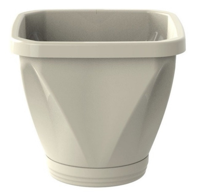 VASO QUADRADO PALHA FUNCIONAL 4.6LT 22X18.5CM