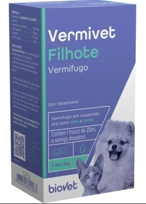 VERMIVET FILHOTES 20 ML