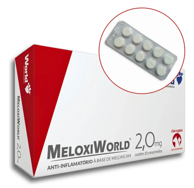 MELOXIWORLD 2,0MG BLISTER 10COMPRIMIDOS