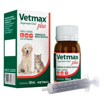 VETMAX PLUS SUSPENCAO 30 ML