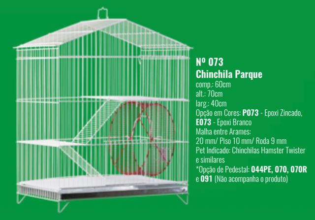 VIVEIRO CHINCHILA PARQUE 73