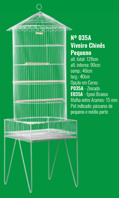 VIVEIRO CHINES PEQ EP E035A