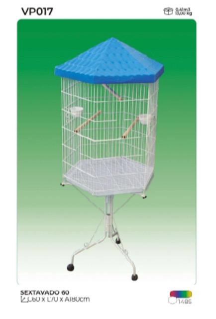 VIVEIRO SEXTA 60MALH FINA 60X70X180CM 1483