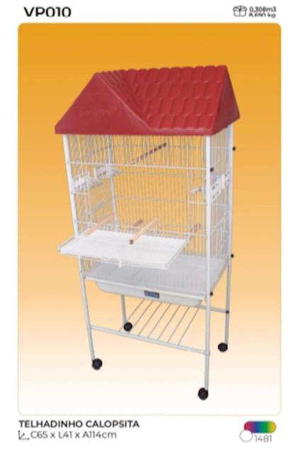 VIVEIRO TELHADINHO DUPLEX VP010 1030101481