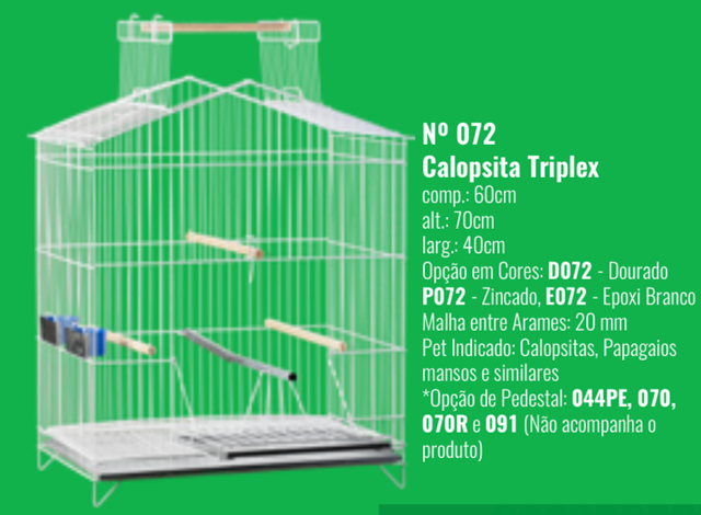 VIVEIRO TRIPLEX 72 EP