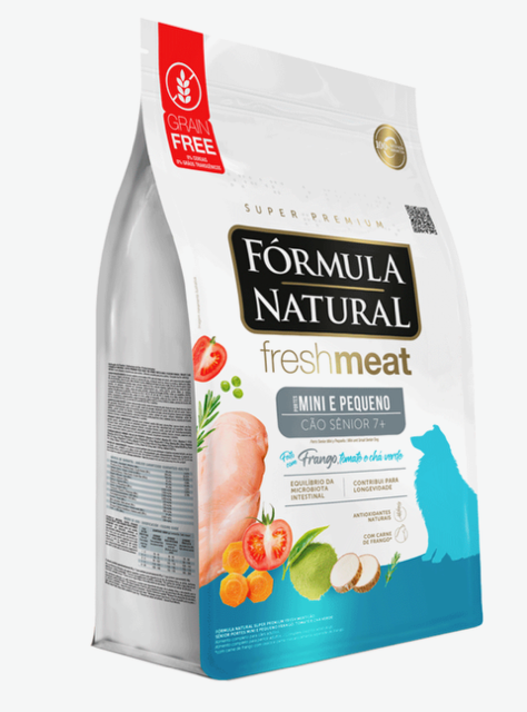 FORMULA NATURAL FRESH MEAT CAES SENIOR MINI E PEQUENO PORTE 2.5KG