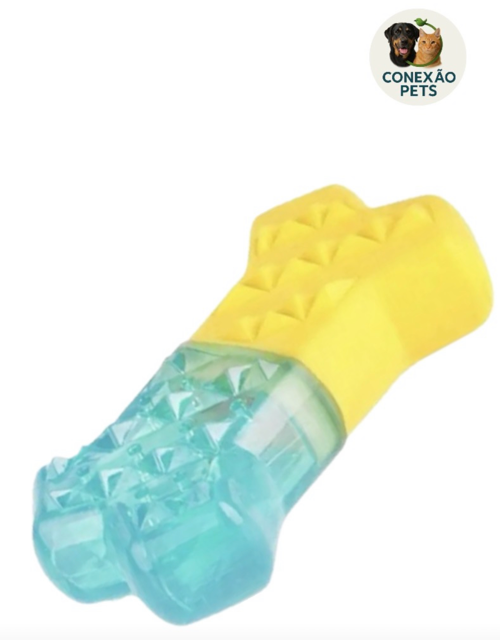 BRINQ OSSO FAZ GELINHO 13X7CM